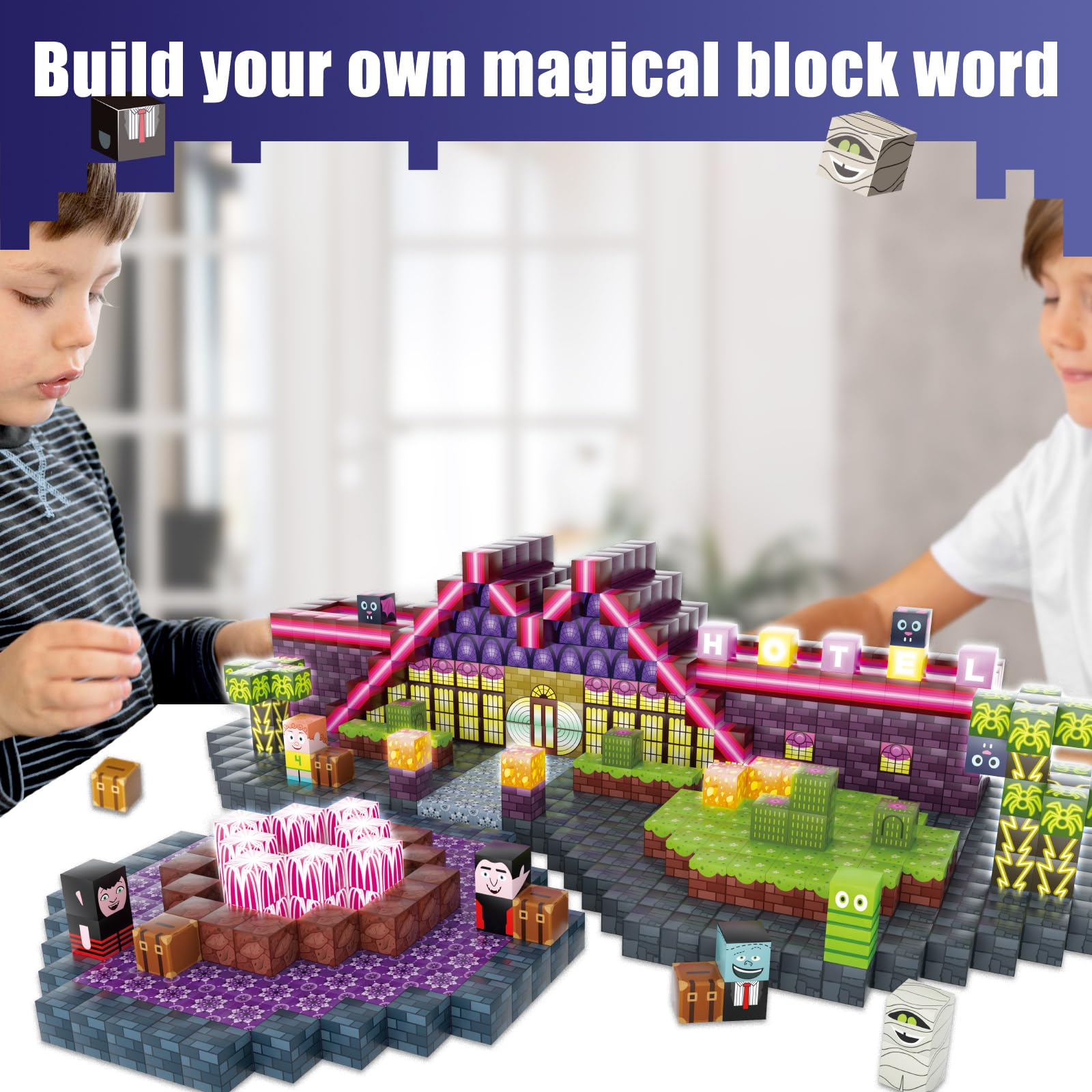 BINZKBB Magnetic Blocks 31 elements support varied configurations and creative play.