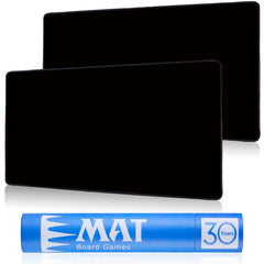 Biouai MTG playmat with black stitched edges for smooth card placement.