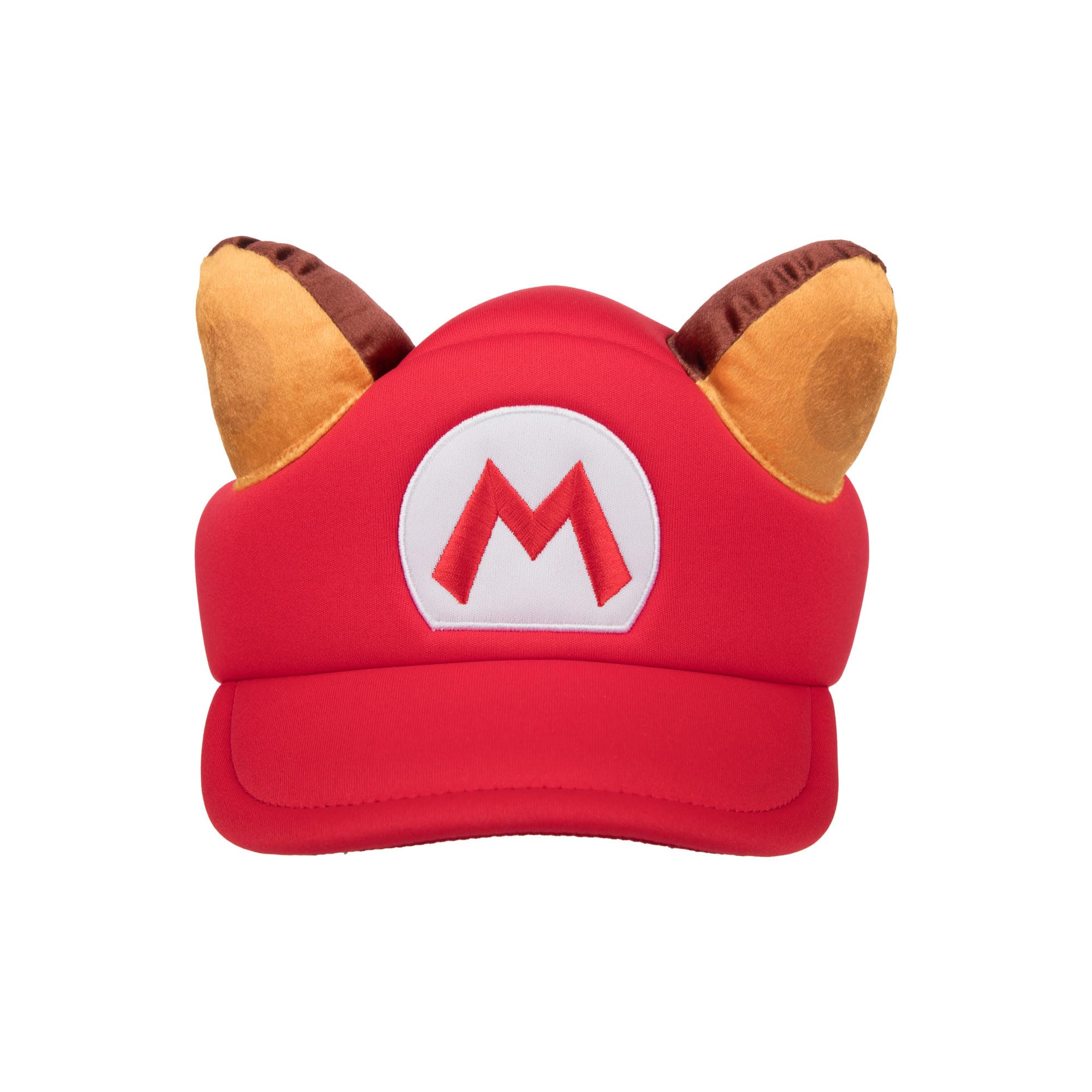 Bioworld Super Mario raccoon hat ears side view ideal for cosplay styling.