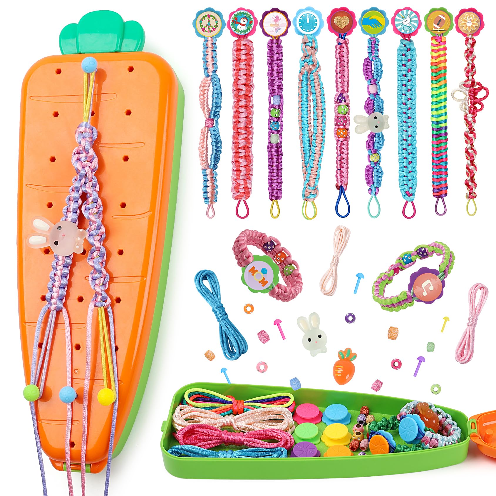 BIRANCO carrot-shaped jewelry box shown for kids crafting fun