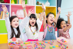 BIRANCO Deluxe Beading Set Bee supports kid friendly crafts and patterns.