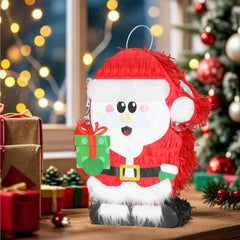 Birchio Christmas Santa Pinata dimensions 17x12.5x4 inches suitable for many venues