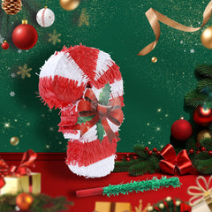Birchio Christmas pinata with crepe paper finish enhances festive look