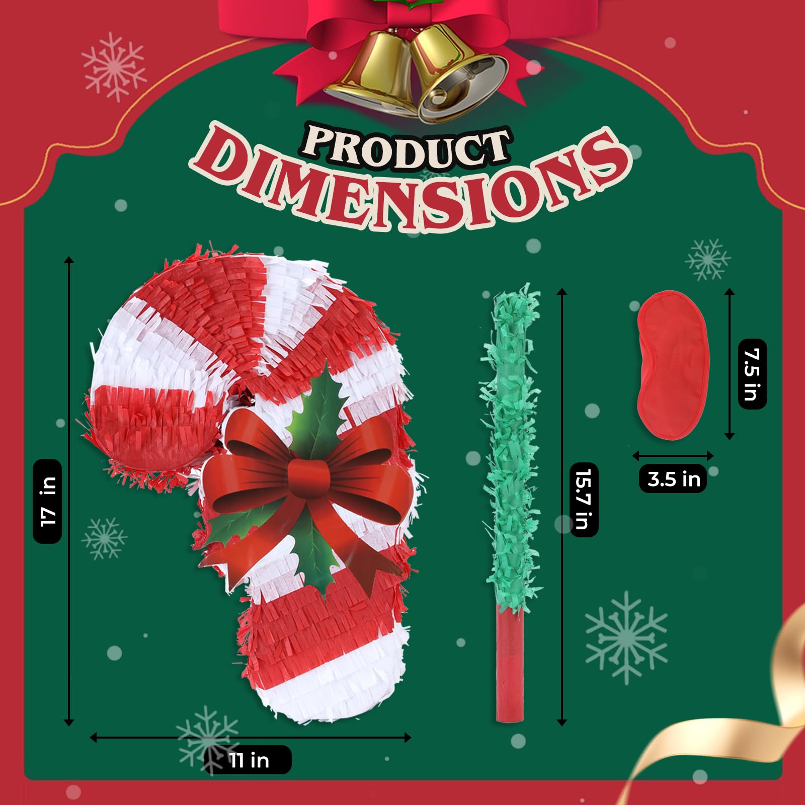 Birchio pinata fill port opening highlights easy 5 lb capacity for treats