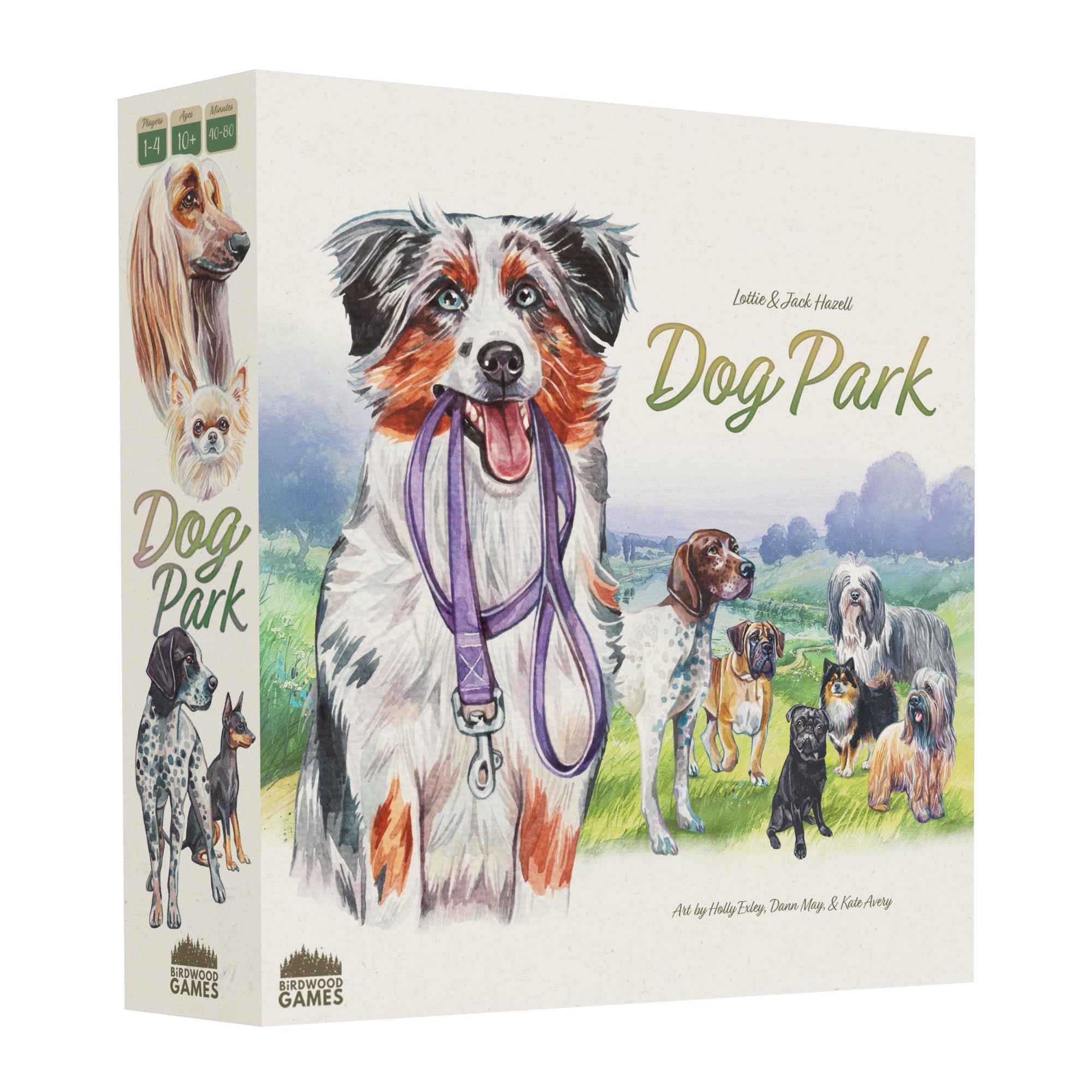 Birdwood Games Dog Park box front, ready for family play and easy setup.