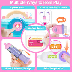 Birebebys stethoscope and tools help hands-on tool recognition.