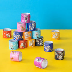 Birthday party supplies 10 keychains offer memorable favors for attendees.