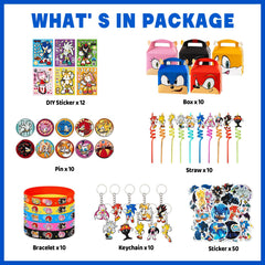 Birthday party supplies 10 silicone wristbands provide tangible keepsakes for guests.