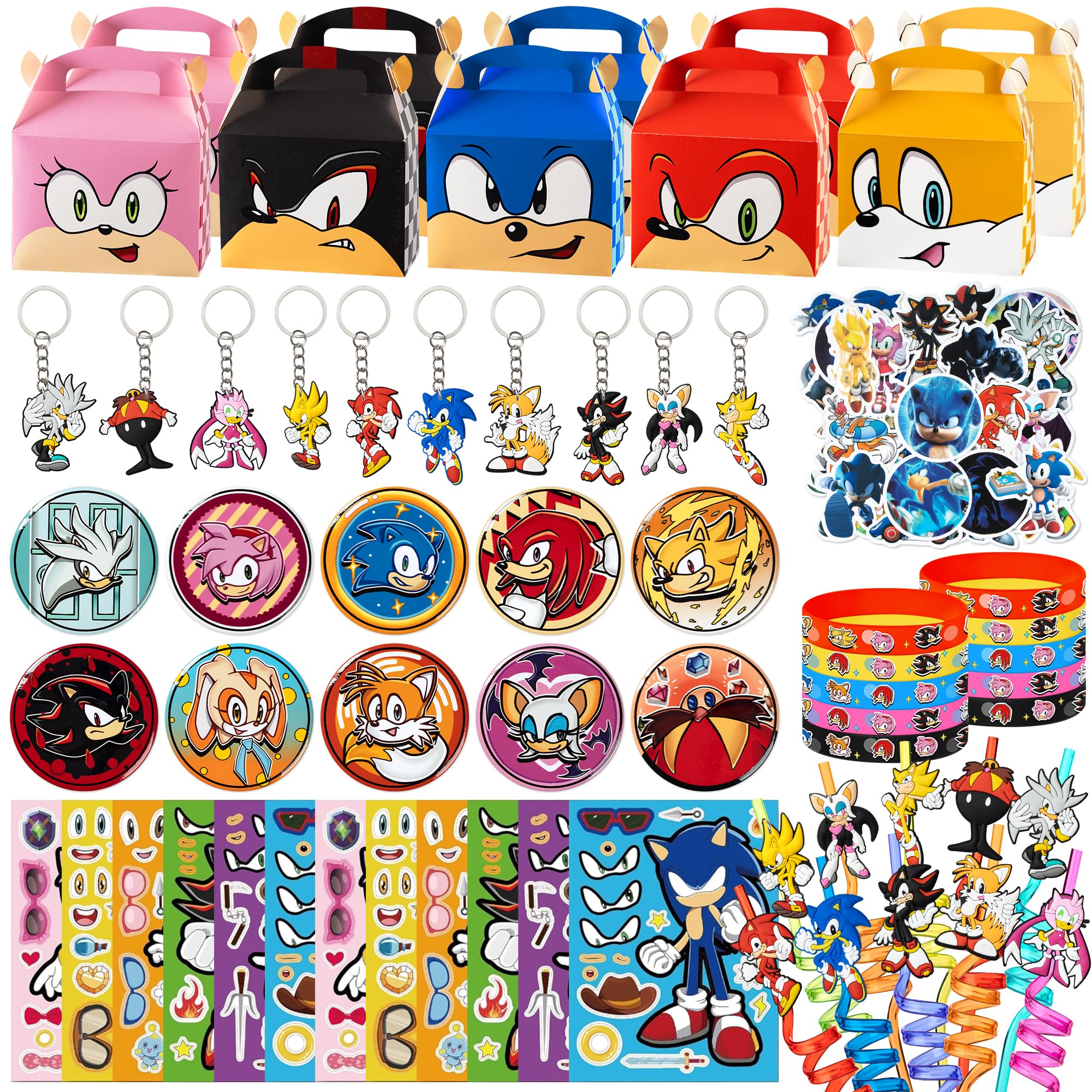 Birthday party supplies 110pc set presents a complete all-in-one celebration kit.