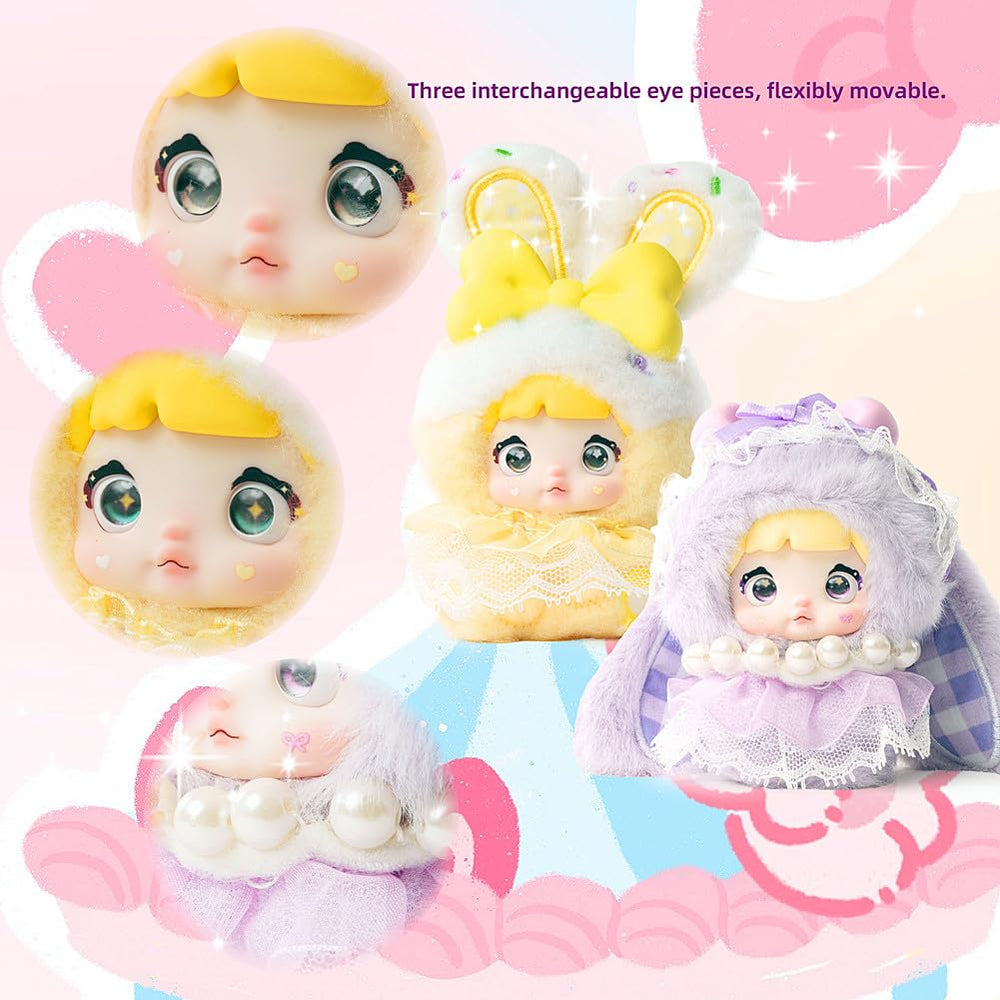 BIRZWOT Nommi Baby plush in velvety soft PVC and polyester