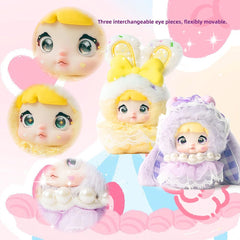 BIRZWOT Nommi Baby plush in velvety soft PVC and polyester