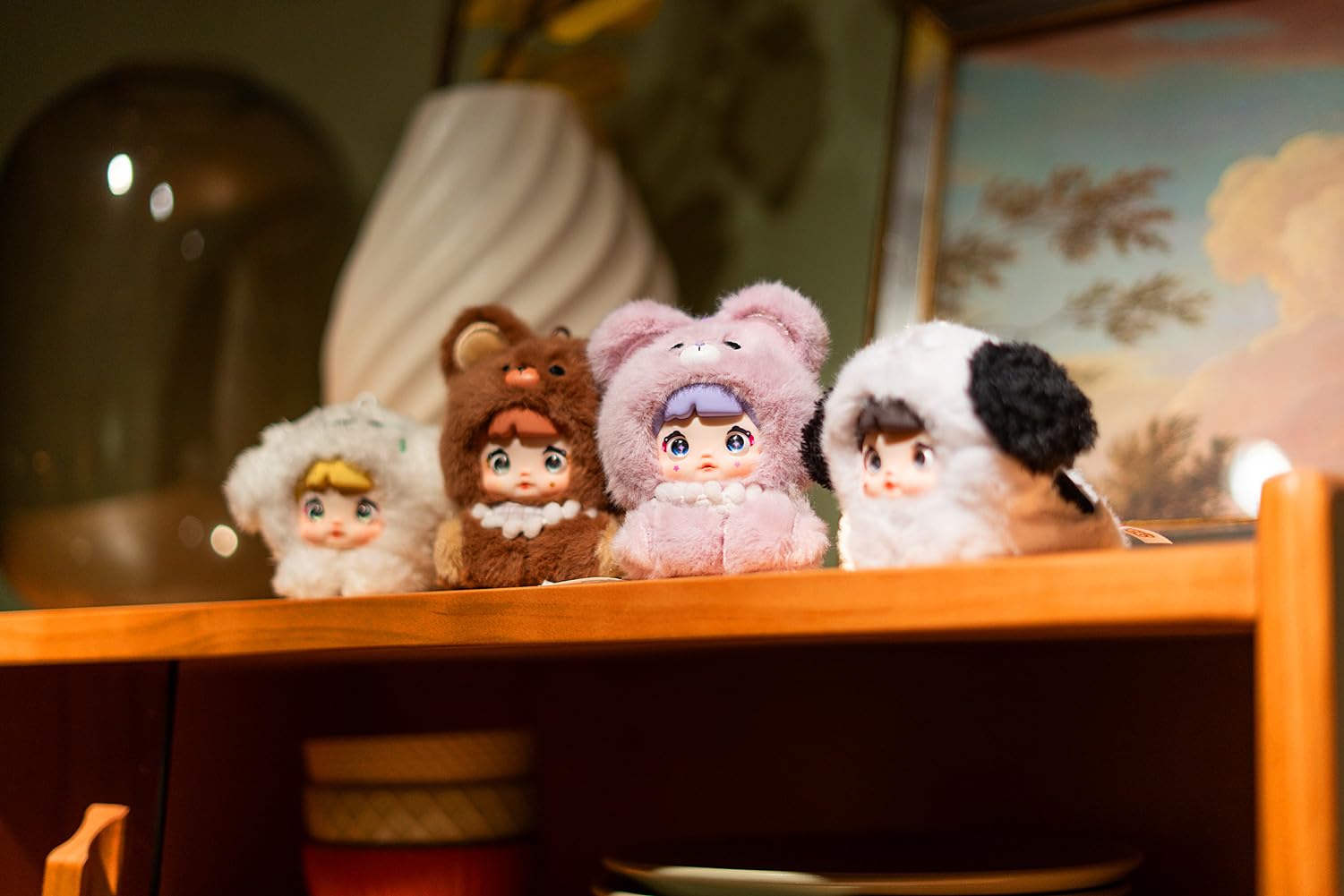 Soft durable Nommi plush materials and safe stitching, ideal for gifting and collecting.