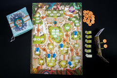 Bitewing Zoo Vadis game board map showing interactive paths for strategic moves.