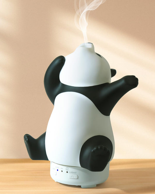 Biticolor Panda Diffuser front view with cute design and gentle aroma