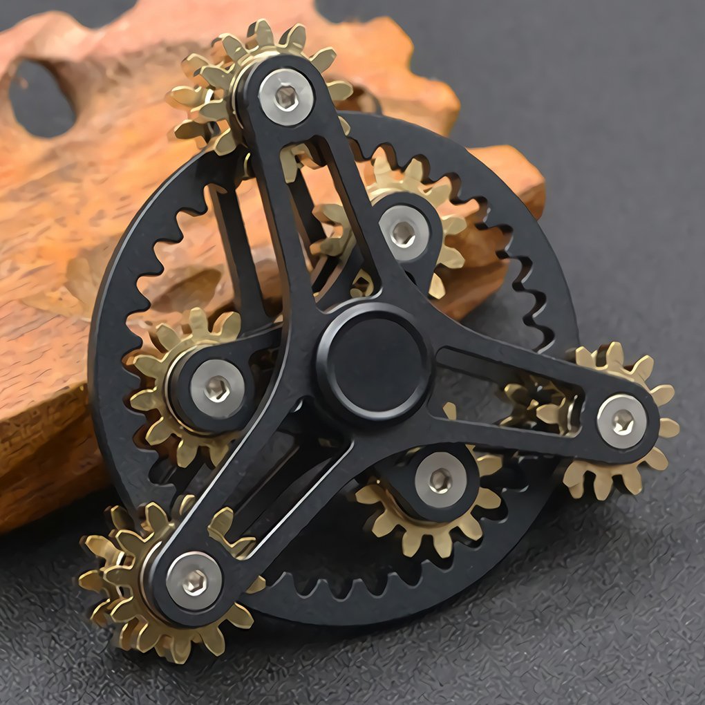 Bitopbi brass gears aluminum frame shows durable construction for long use.