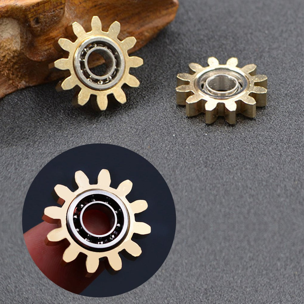 Bitopbi mechanical fidget gear spinner offers smooth tactile feedback.