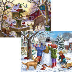 Liz Goodrick Dillon artwork featured in Bits and Pieces puzzle collection