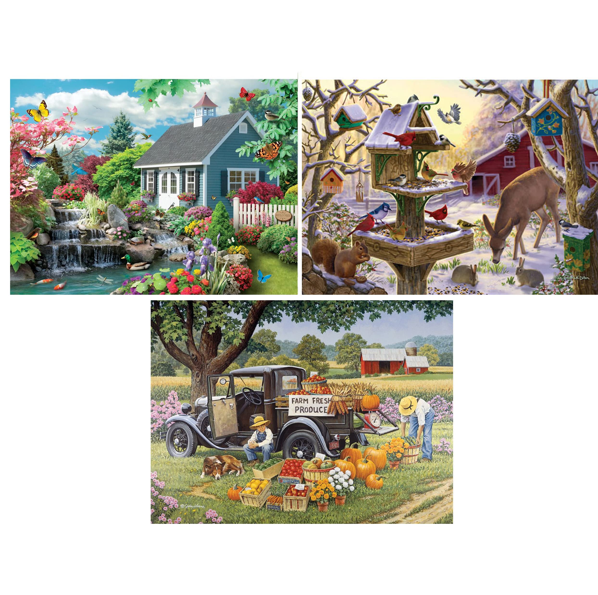 Bits and Pieces Dream Landscape 50-piece puzzle for quick, satisfying challenges