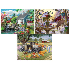 Bits and Pieces Dream Landscape 50-piece puzzle for quick, satisfying challenges