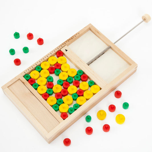 Bits and Pieces Mikado colored pieces for engaging color strategy play.