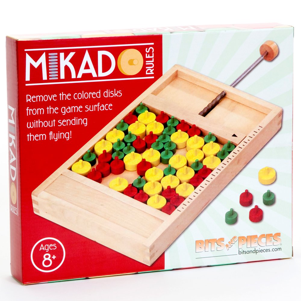 Bits and Pieces Mikado playing area set up for solo or group play.
