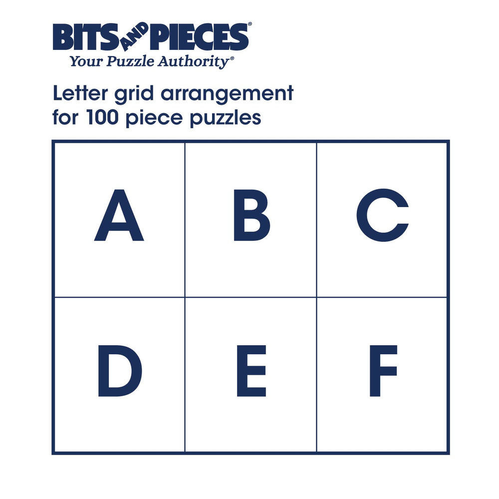 Bits and Pieces meadow scene puzzle provides satisfying large-piece experience for dexterity.