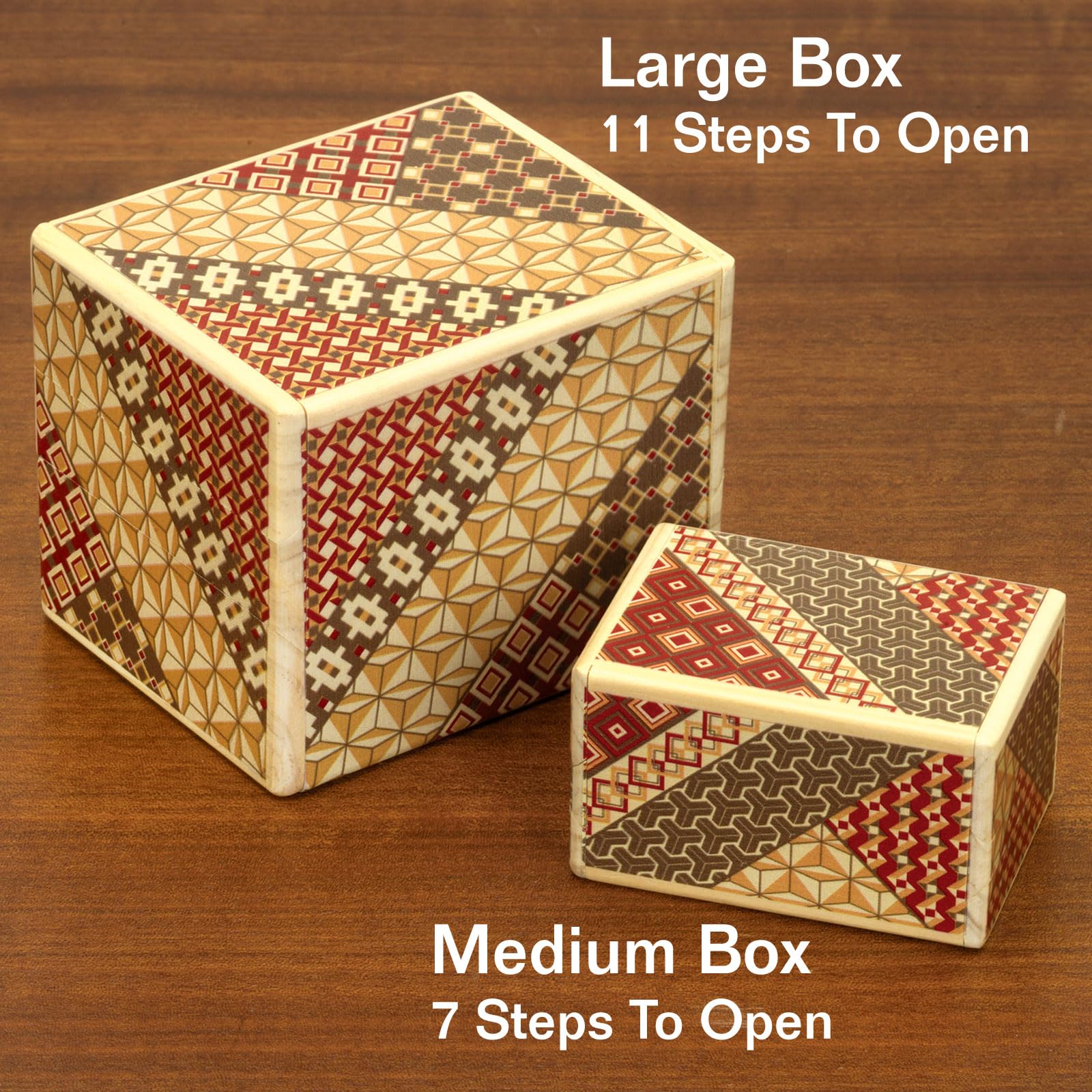 Bits and Pieces wooden money box with a secret twist.