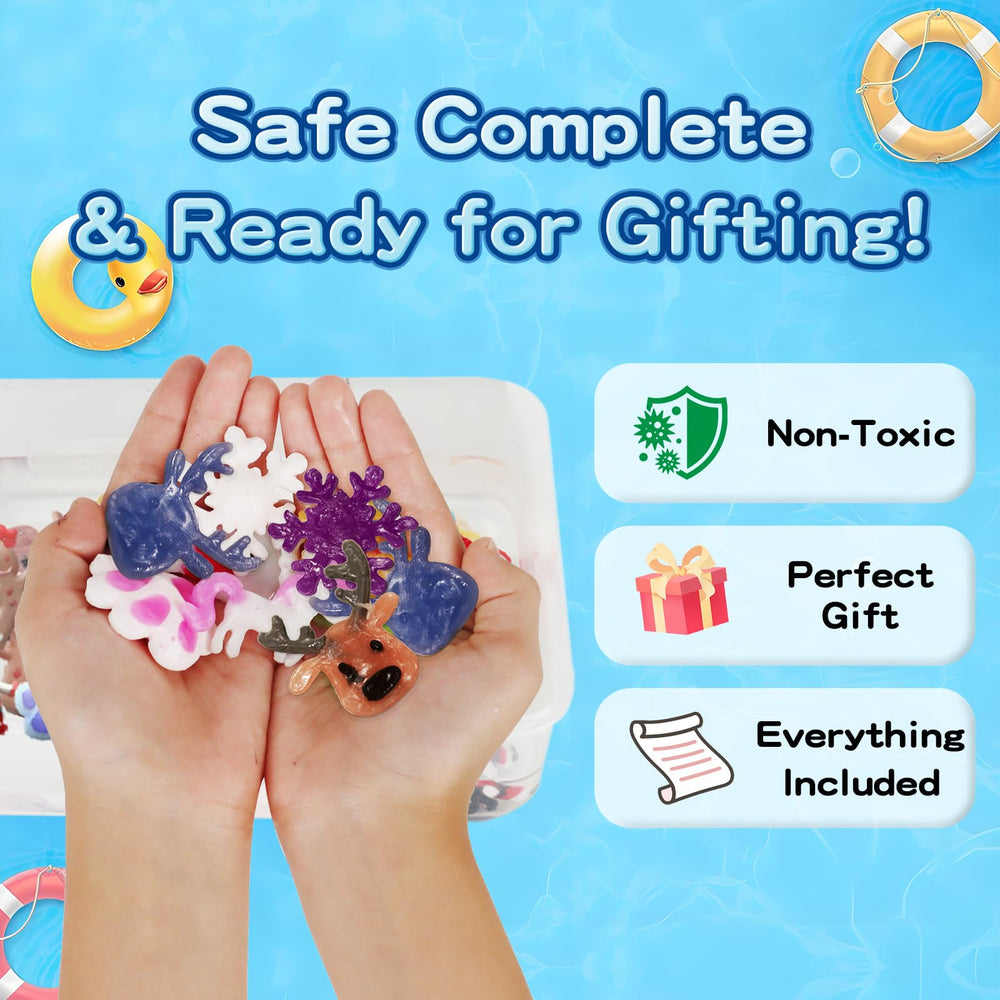 BitsFun 12 color gels bottles for vibrant squishies