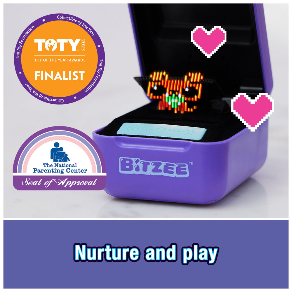 BITZEE 15-pets-in-pod concept highlights collectors' excitement and variety.