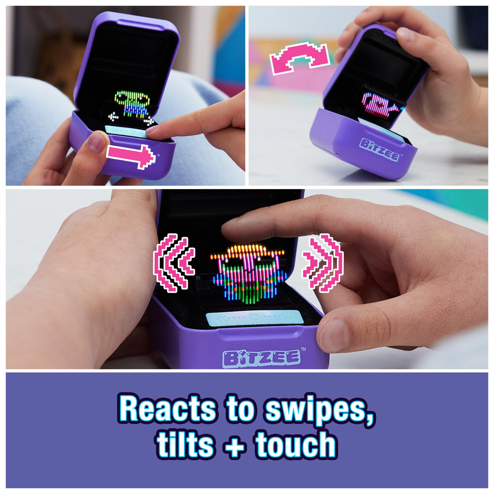 BITZEE baby-to-adult growth sequence shows nurturing care in action.
