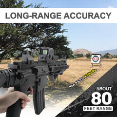BIU BLASTER in action during rapid fire, showing smooth 15 RPS