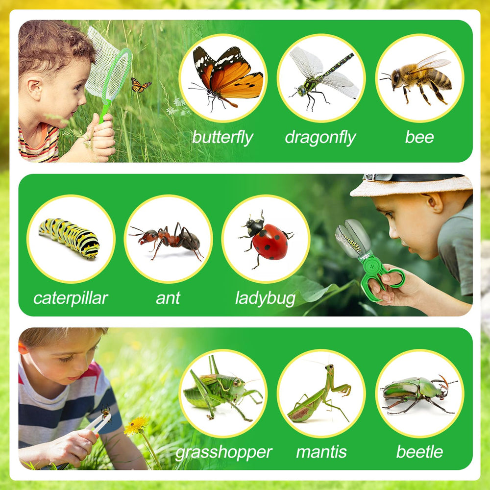 Biubee adjustable strap insect box for comfortable carrying outdoors.