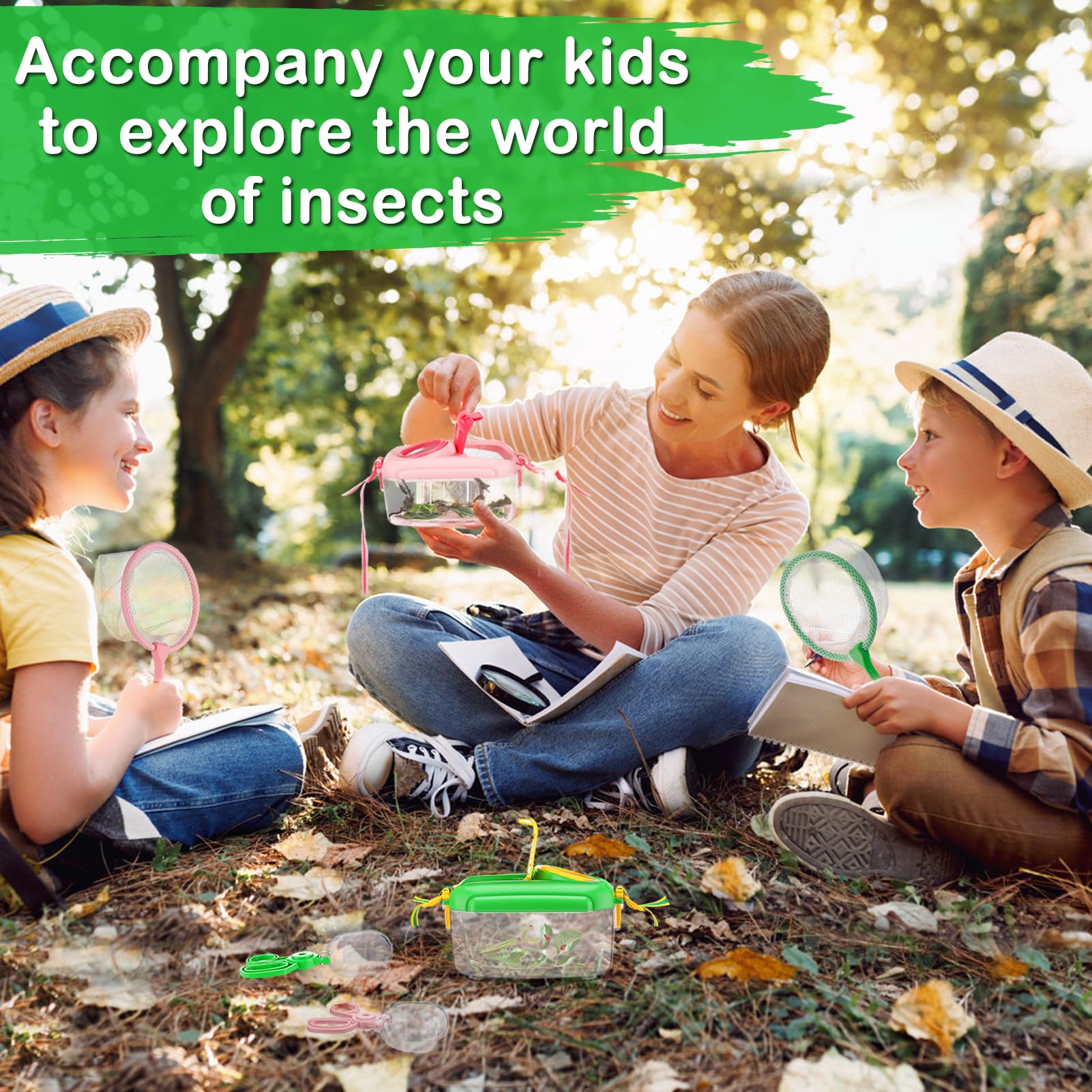 Biubee bug catcher tweezer perfect for gentle picking from grass and leaves.