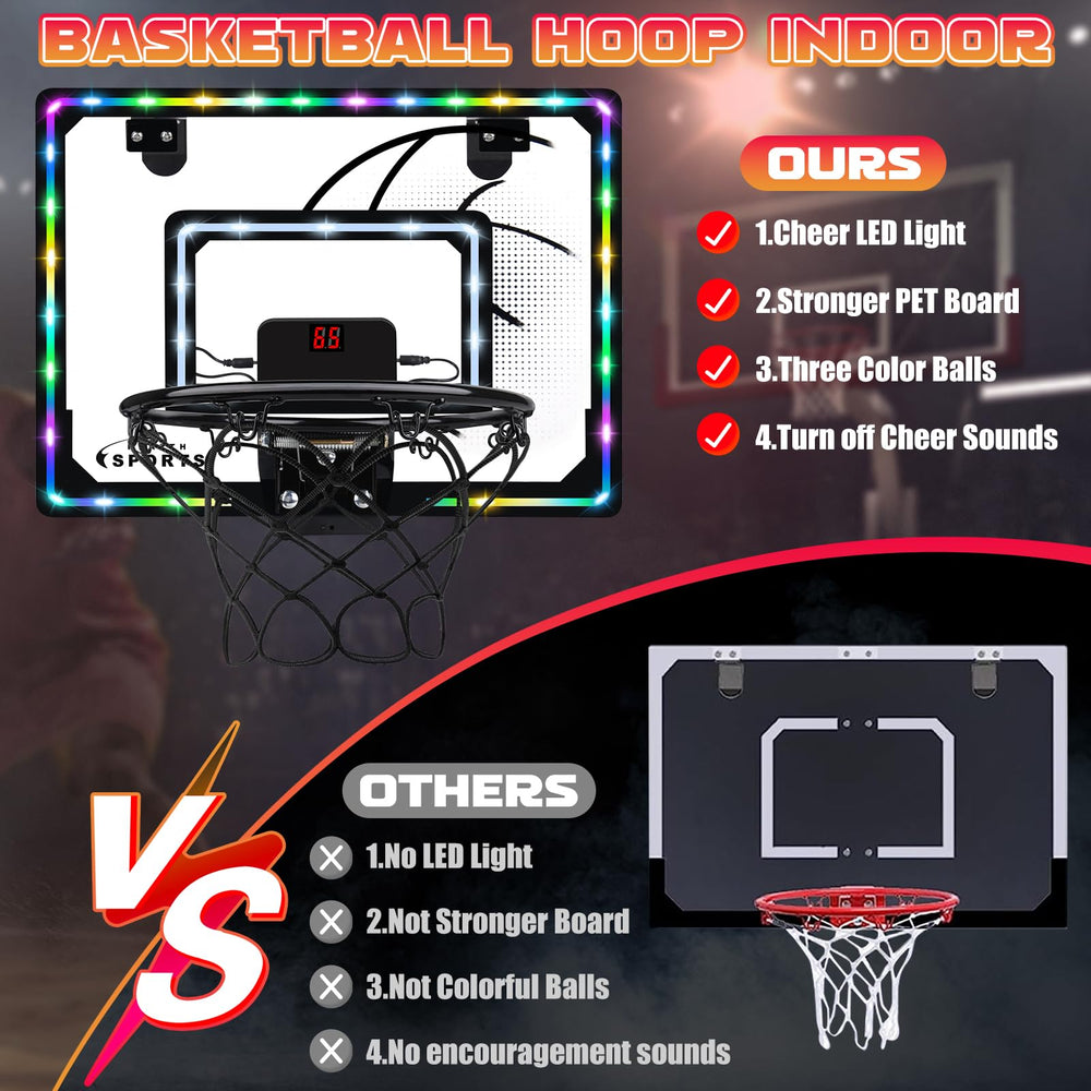 Biulotter durable backboard with noise-dampening padding protects doors