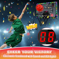 Biulotter spring-loaded rim supports easy dunks and quick resets