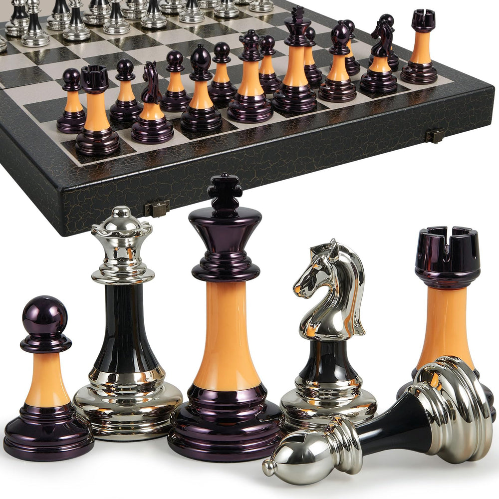 BIVOMON 16-inch foldable chess board for versatile indoor and outdoor play
