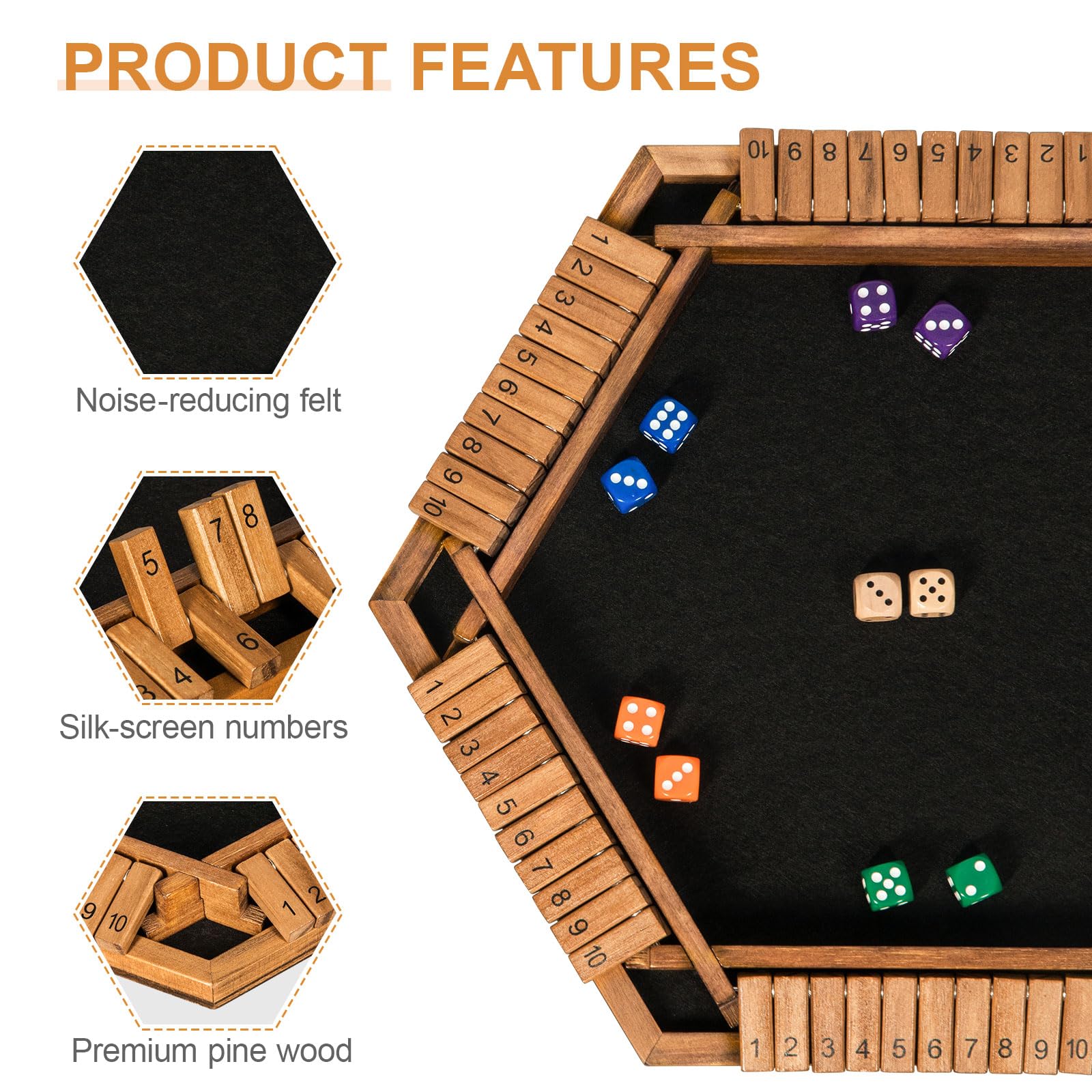 BIVOMON easy-to-learn rulebook helps quick setup and play.