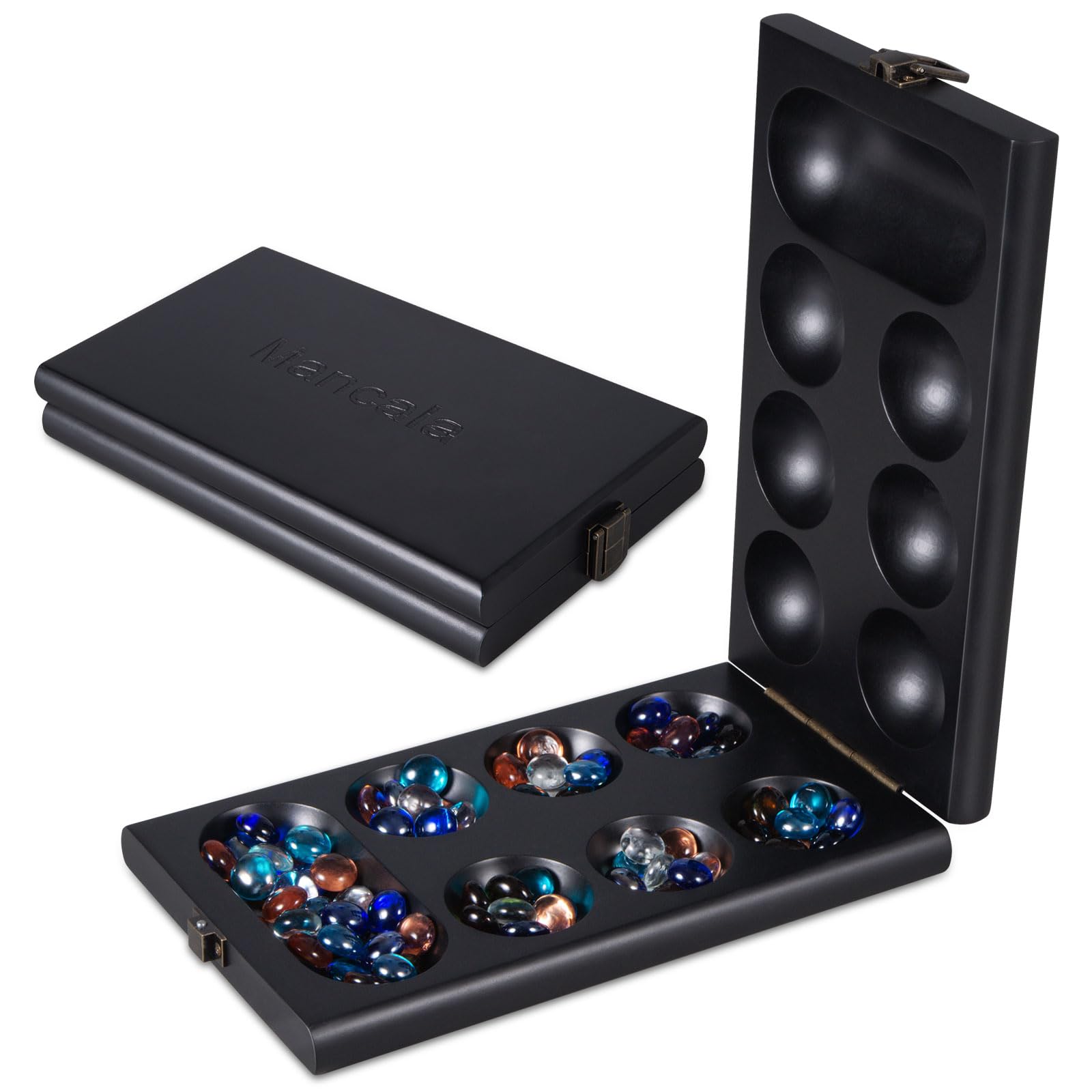 BIVOMON Beginner-friendly Mancala instruction guide included.