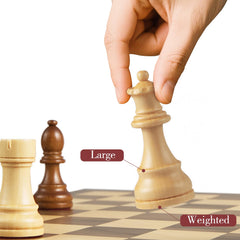 Elegant packaging protecting BIVOMON chess pieces during transit
