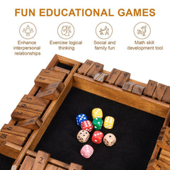 BIVOMON Shut The Box family-friendly setup perfect for gatherings.
