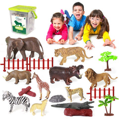 BIWASE lion figure brings bold drama to creative playtime and early social skills.