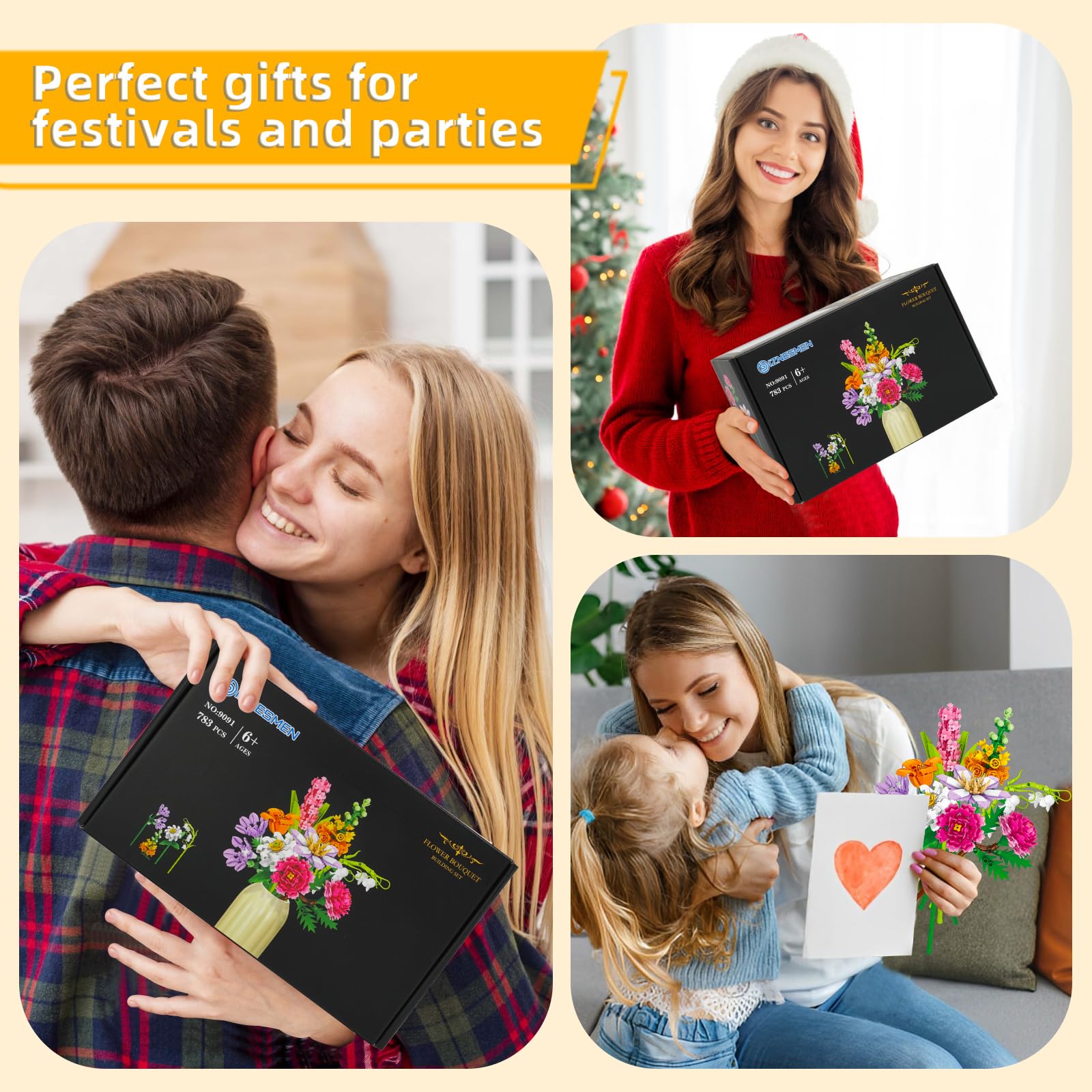 Gift-ready packaging supports party favors and group activities