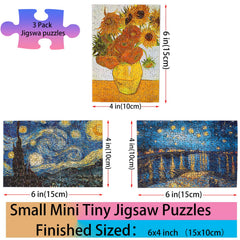 BJscoe Rhone River mini puzzle 6x4 ideal for a quick break.