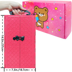 BJDBUS doll shoes and handbags complete mini ensembles for stylish pretend looks