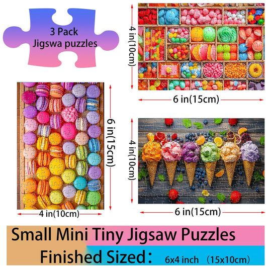 BJscoe mini easel included to display finished puzzles.