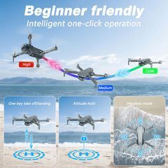 BKiy drone in headless mode providing easier orientation for beginners.
