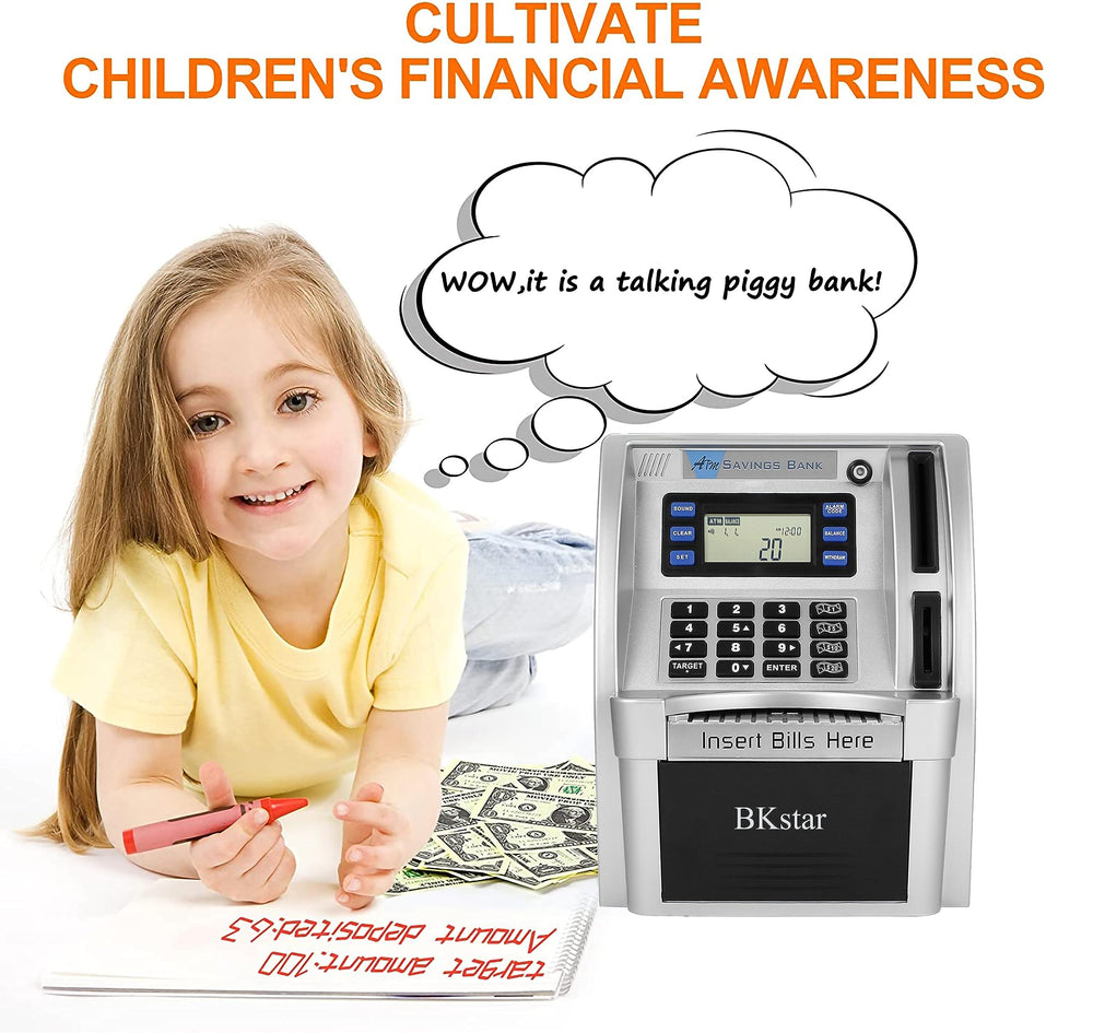 BKstar coin recognition and bill feeder streamline deposits.
