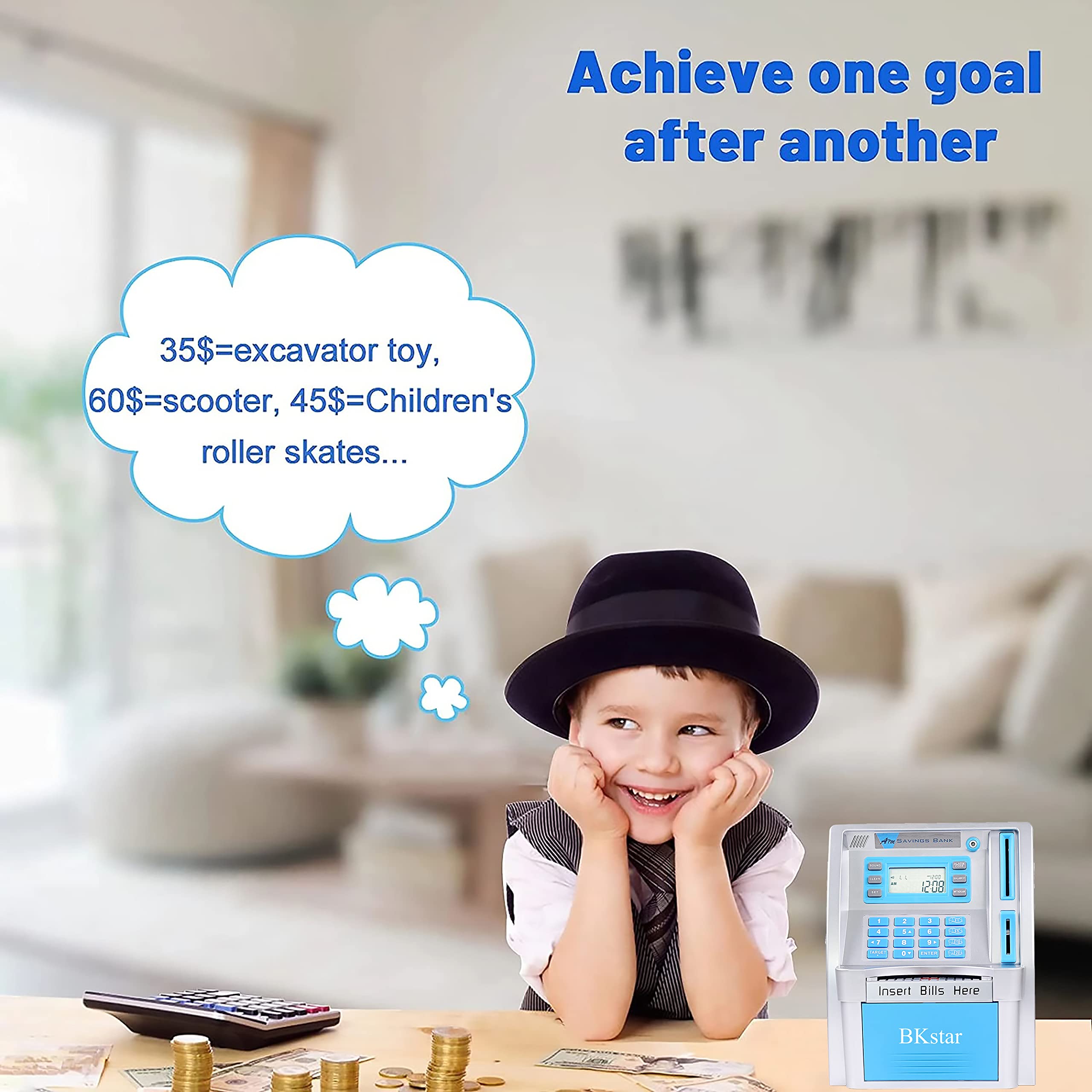 BKstar Balance calculator helps track savings toward goals