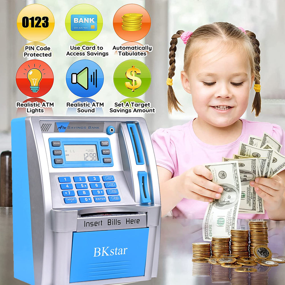 BKstar Bill feeder demonstrates automatic cash intake for deposits