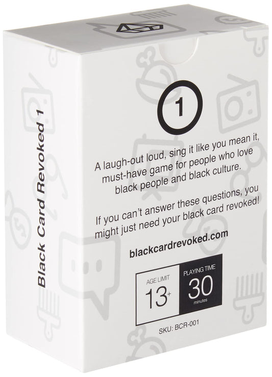 Black Card Revoked Original Flavor deck spread for game night debates